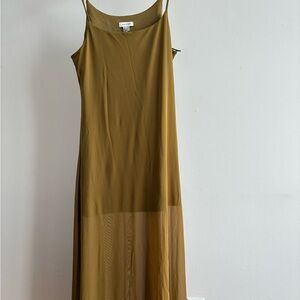 H&M Chic Olive Maxi Dress